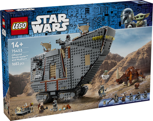 Lego star wars bouwset offworld sandcrawler mudhorn - speelgoed.