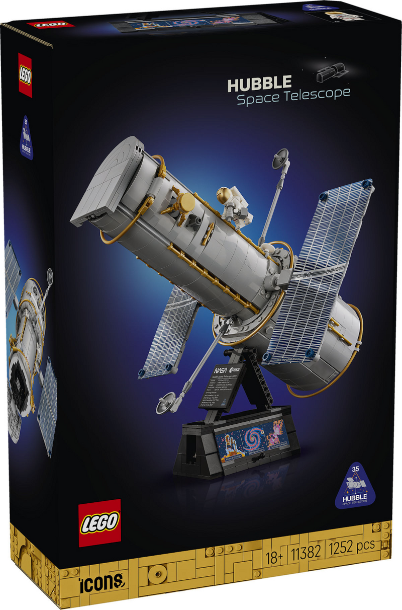 Load image into Gallery viewer, Lego icons ruimtetelescoop hubble ruimte bouwpakket voor volwassenen 11382
