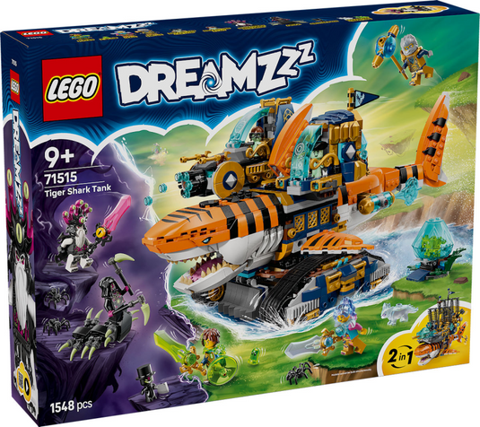 Lego dreamzzz tijgerhaaitank