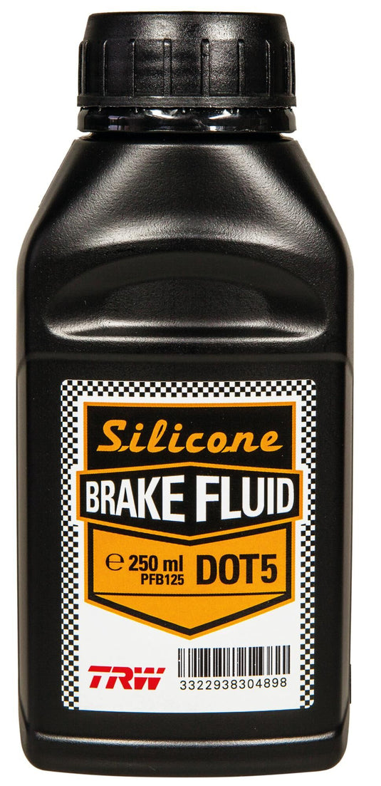 Trw remvloeistof dot 5 silicone brake fluid. dot5 250 ml silicone base