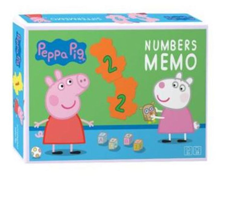 Afbeelding laden in galerijviewer, Peppa pig memo met nummers. 3+
