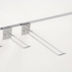 Slatwall lamel haak dubbel gesloten l20cm diam 4mm