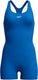Speedo endurance+ legsuit dames sportbadpak - kleurvast badpak dames met pijpjes - zwempak dames met borstvoering - sportbadpak dames met racerback - blauw - 34