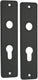 Starx kortschild pc55 â€“ aluminium â€“ zwart