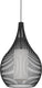 Eglo razoni 1 hanglamp - e27 - ø 42,5 cm - zwart|wit - staal|glas