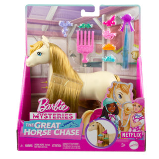 Load image into Gallery viewer, Barbie mysteries the great horse chase - paard tornado

