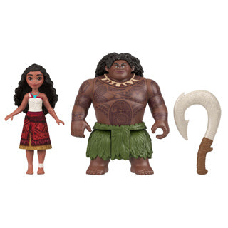 Load image into Gallery viewer, Disney princess small doll vaiana 2-pack vaiana demigod
