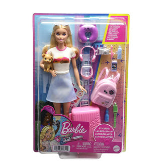Barbie family travel doll