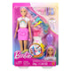Barbie modepop met extra lang schitterend regenbooghaar en 12 stylingaccessoires