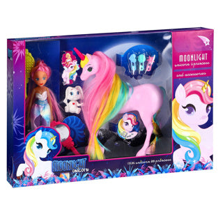 Moonlight poppenset met paard | 2 stuks