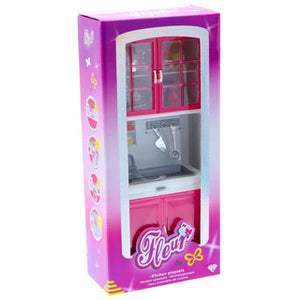 Fleur keukenspeelset met gootsteen en keukenkastjes (5716392)