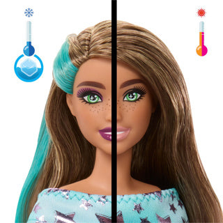 Load image into Gallery viewer, Ty barbie par unboxed 2 1 pop met blauwe jurk
