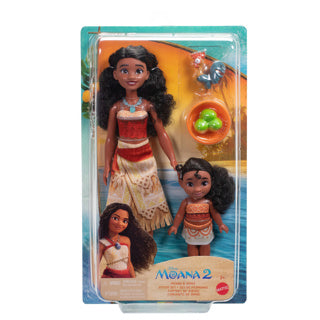 Disney princess vaiana fashion doll 2-pack