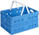 Sunware square boodschappenkrat met handgreep 32 liter 49x36x24,5cm