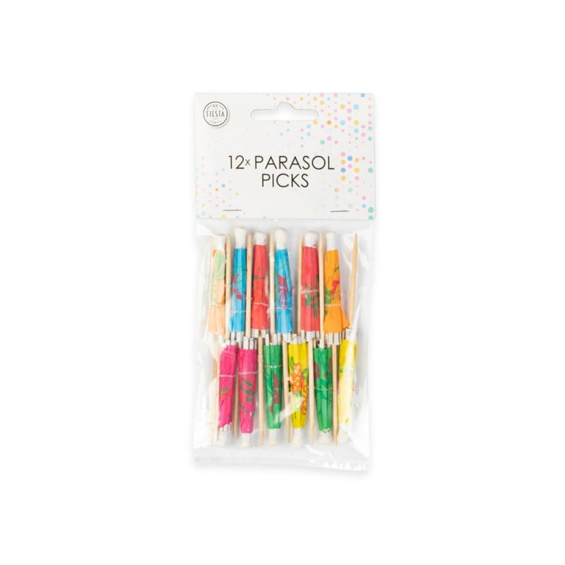 Load image into Gallery viewer, Globos ijsparasols prikkers papier zakje a 12 stuks
