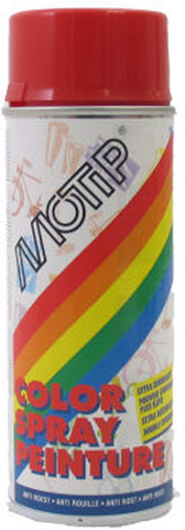 Spuitbus Motip 400ml - vuurrood