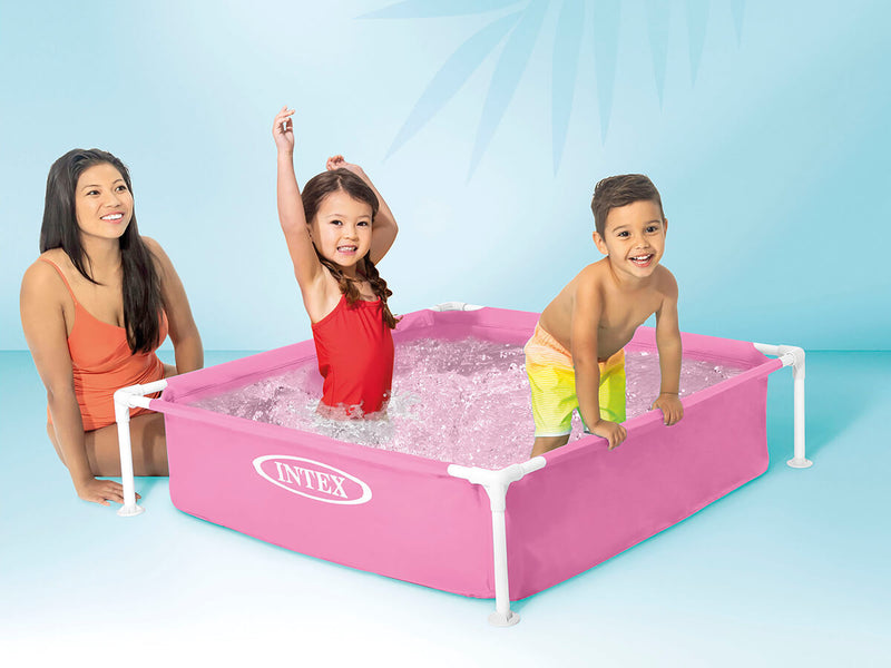 Load image into Gallery viewer, Intex Kinderzwembad met frame roze
