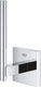 Grohe start cube reserve toiletrolhouder - chroom 40979000