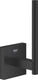 Grohe quickfix start cube reserve toiletrolhouder - matte black