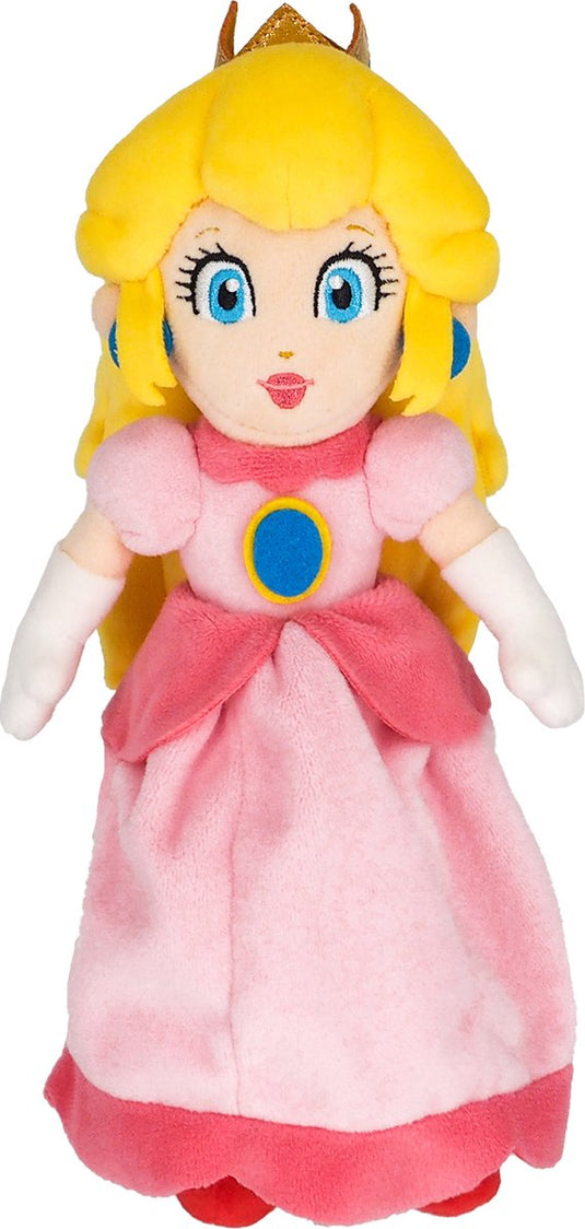 Super mario nintendo together + bros – princess peach official licensed knuffel – 26 cm