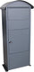 V-part - brievenbus victorian - galvanized steel powder coated - mat antraciet - brievenbus