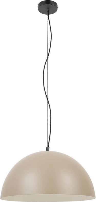 Eglo gaetano 1 hanglamp - e27 - ø 53 cm - zandkleur crème
