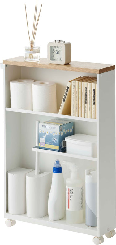 Yamazaki badkamer trolley - tower - wit
