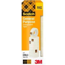 Plakband scotch polypropeen transparant