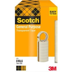 Plakband scotch 19 x 66 m transparant