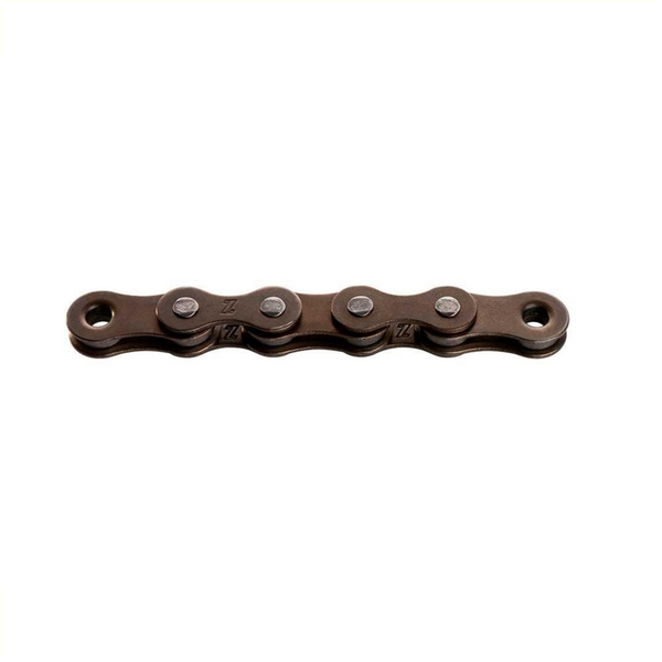 KMC chain Z1 narrow 1/2x3/32, 7.3mm, 112L single speed brown, workshop packaging per 25