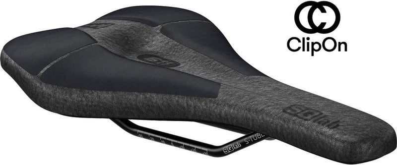 Load image into Gallery viewer, Sqlab 611 clipon infinergy® ergowave® active 2.1 mig s-tube saddle | 16cm
