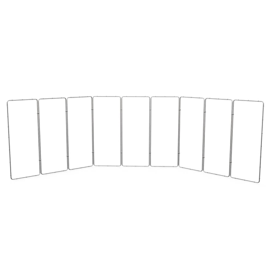 Studioking panoramische achtergrond green screen fsf-240900pt 240x900cm