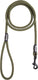 Rebel petz hondenriem - leger groen - s - 8mm x 140cm