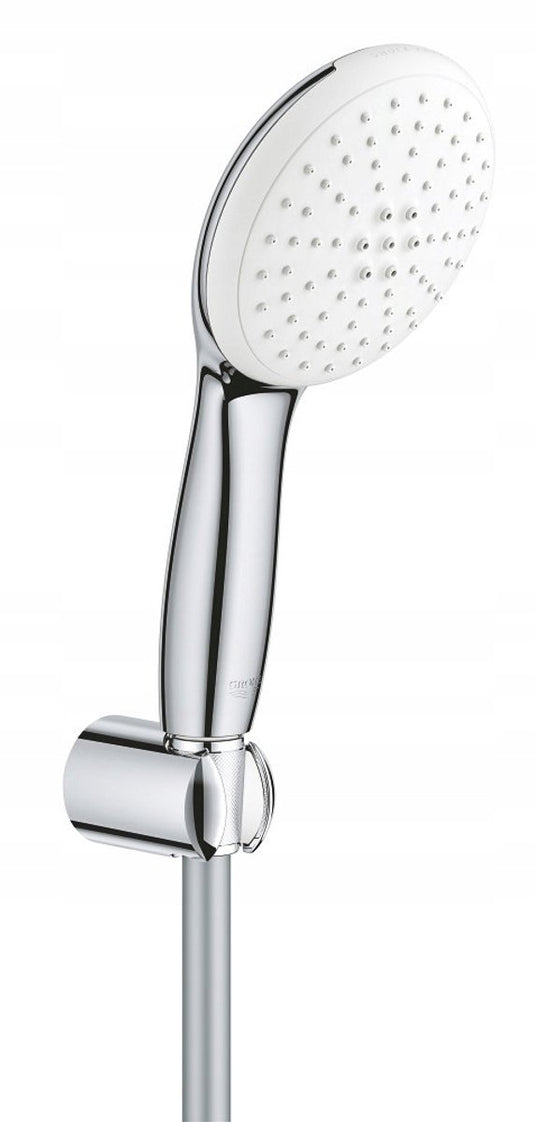 Grohe tempesta 110 handdoucheset - ø11cm - 2 straalsoorten - 5.6l min - niet verstelbaar - 125cm - chroom