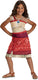 Disguise disney - moana 2, kostuum moana vaiana basic plus jurk, maat xs (3t-4t jaar)