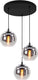 Eglo ariscani hanglamp - ø 42,5 cm - rookglas - smoke glas - zwart