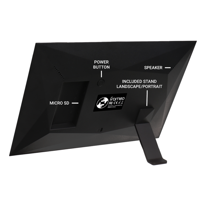 Load image into Gallery viewer, Benel frameo digitale fotolijst hf-101b zwart 10.1 inch
