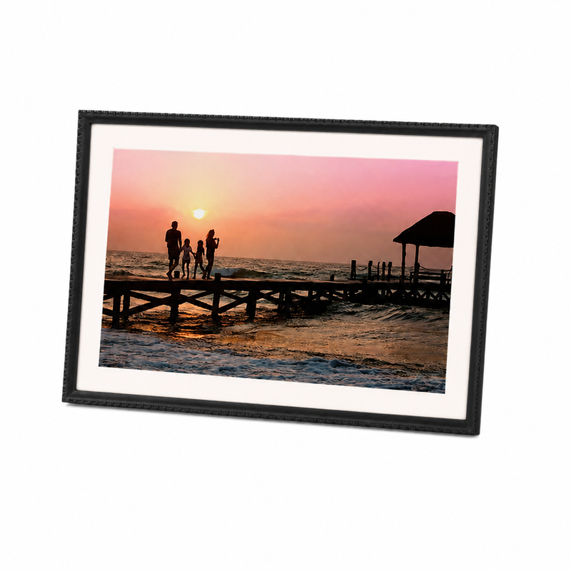 Load image into Gallery viewer, Benel frameo digitale fotolijst hf-109t zwart 10.1 inch met frameglow
