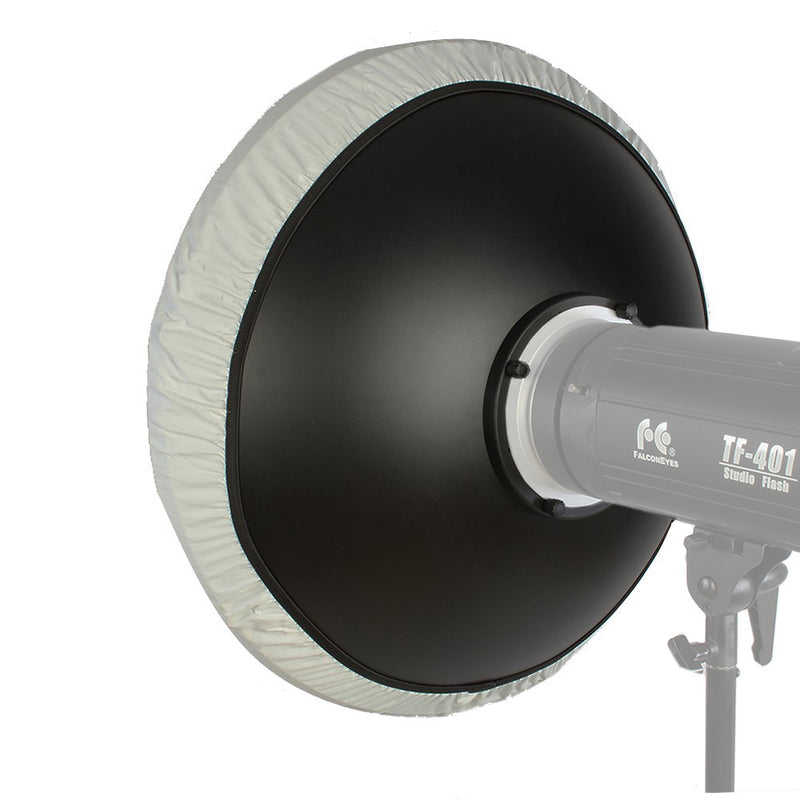 Load image into Gallery viewer, Studioking beauty dish zilver sk-bd550 55 cm met honingraat
