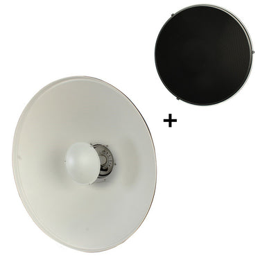 Studioking beauty dish wit sk-bd550w 55 cm met honingraat