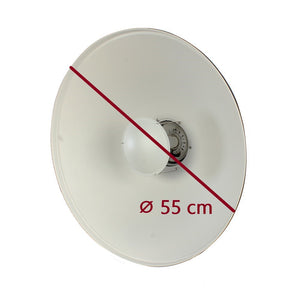 Studioking beauty dish wit sk-bd550w 55 cm met honingraat