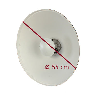 Studioking beauty dish wit sk-bd550w 55 cm met honingraat