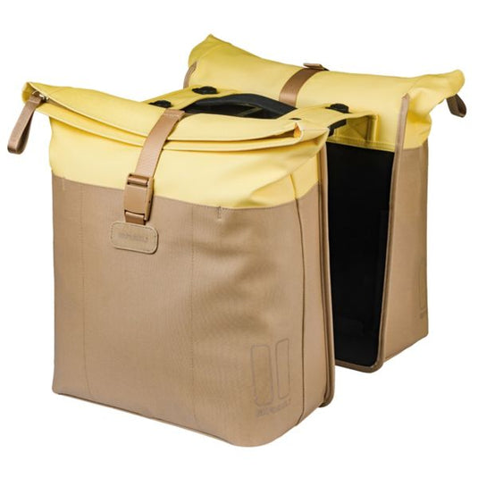 Basil b.v. tas basil vive dubbel zand geel | mik | 35l