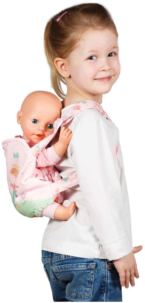 Load image into Gallery viewer, Heless poppendraagzak prinses emily
