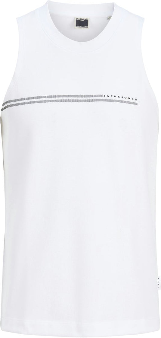 Jack jones jack jones - jcofusion chest brand sleveless tee crew - jongens - t-shirts