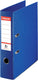 Esselte no.1 kunststof a4 ordner met etikethouder - 2-rings - rugbreedte van 75mm - capaciteit van 500 vel - blauw