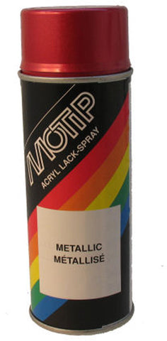 Aerosol Motip 400ml - metallic red