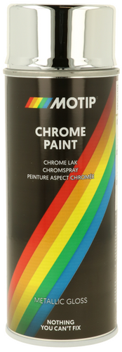Motip spuitbus 400ml chroom