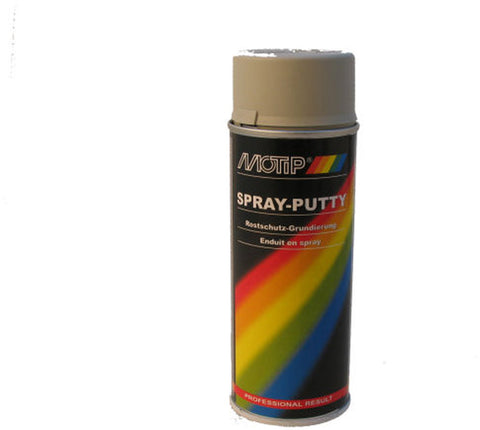 Spray putty beige gray