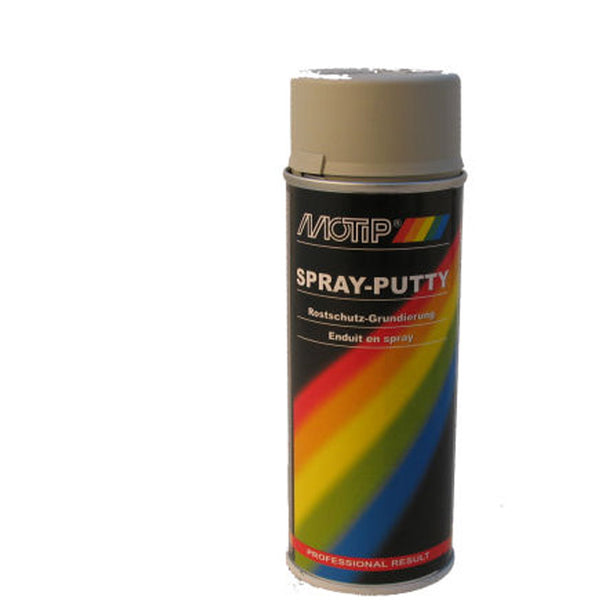 Spray putty beige gray